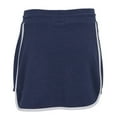 thumbnail image 2 of Boxercraft BW6401 French Terry Skort-Navy Hthr/White-M, 2 of 2