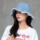 thumbnail image 4 of Sombrero de pescador vaquero de verano para hombre y mujer, con circunferencia de 56-58 cm, gorro de lavabo, gorro protector solar, parasol, 4 of 5