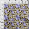 thumbnail image 2 of oneOone Polyester Spandex Brown Fabric Floral Craft Projects Decor Fabric Printed By The Yard 56 Inch Wide, 2 of 4