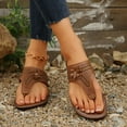 thumbnail image 6 of CFLVAEK Flip Flops for Women with Arch Support Casual Slip On Flat Sandals Beach Walking Thong Sandals Size 6.5, 6 of 9