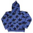thumbnail image 3 of Suéter con capucha estilo retro perezoso americano con diseño de estrella Y2K, sudadera con capucha holgada informal que combina con todo para hombres y mujeres, 3 of 5