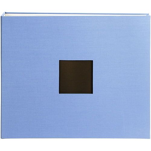 American Crafts 12X12 Cloth DRing Album, Blue