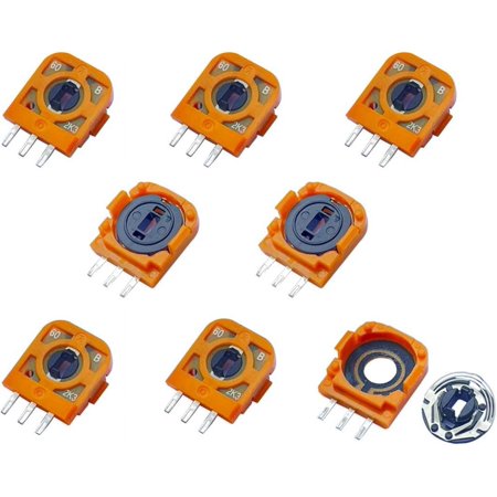 LAICAIW 8X FU 2.3K Replacement Potentiometer + 4X Drift Fix PCB for PS5 ...