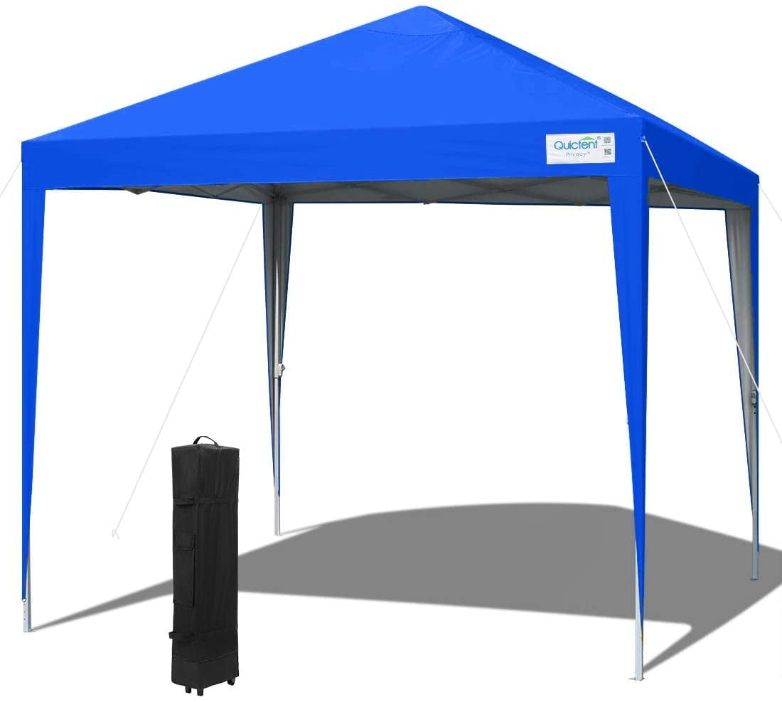 Ez Pop Up Canopy 10x10 Fair Folding Instant Gazebo Outdoor Party Tent Roller Bag 