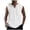White, variant on Mens Solid Color Csual Drawstring Button Hooded Vest Top,Tank Tops Men,S