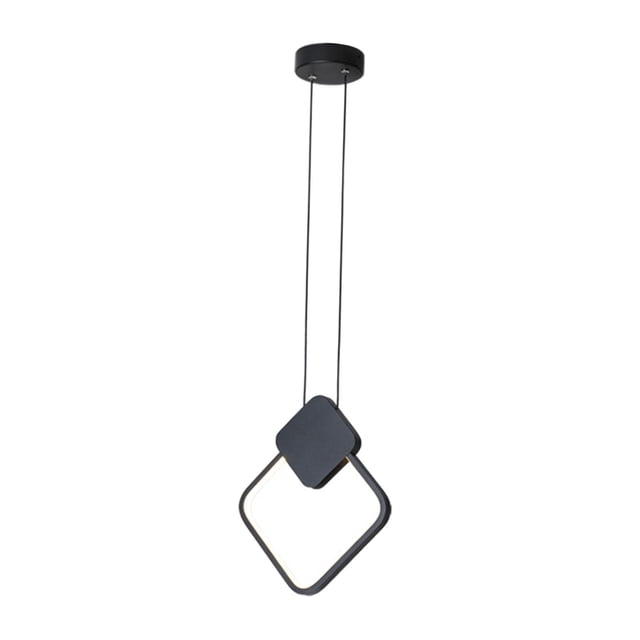 Lámpara colgante LED de techo minimalista nórdico, lámpara colgante para Rómbico jinwen Araña de noche