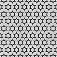 thumbnail image 1 of Ahgly Company Indoor Square Patterned Gray Novelty Area Rugs, 4' Square, 1 of 6