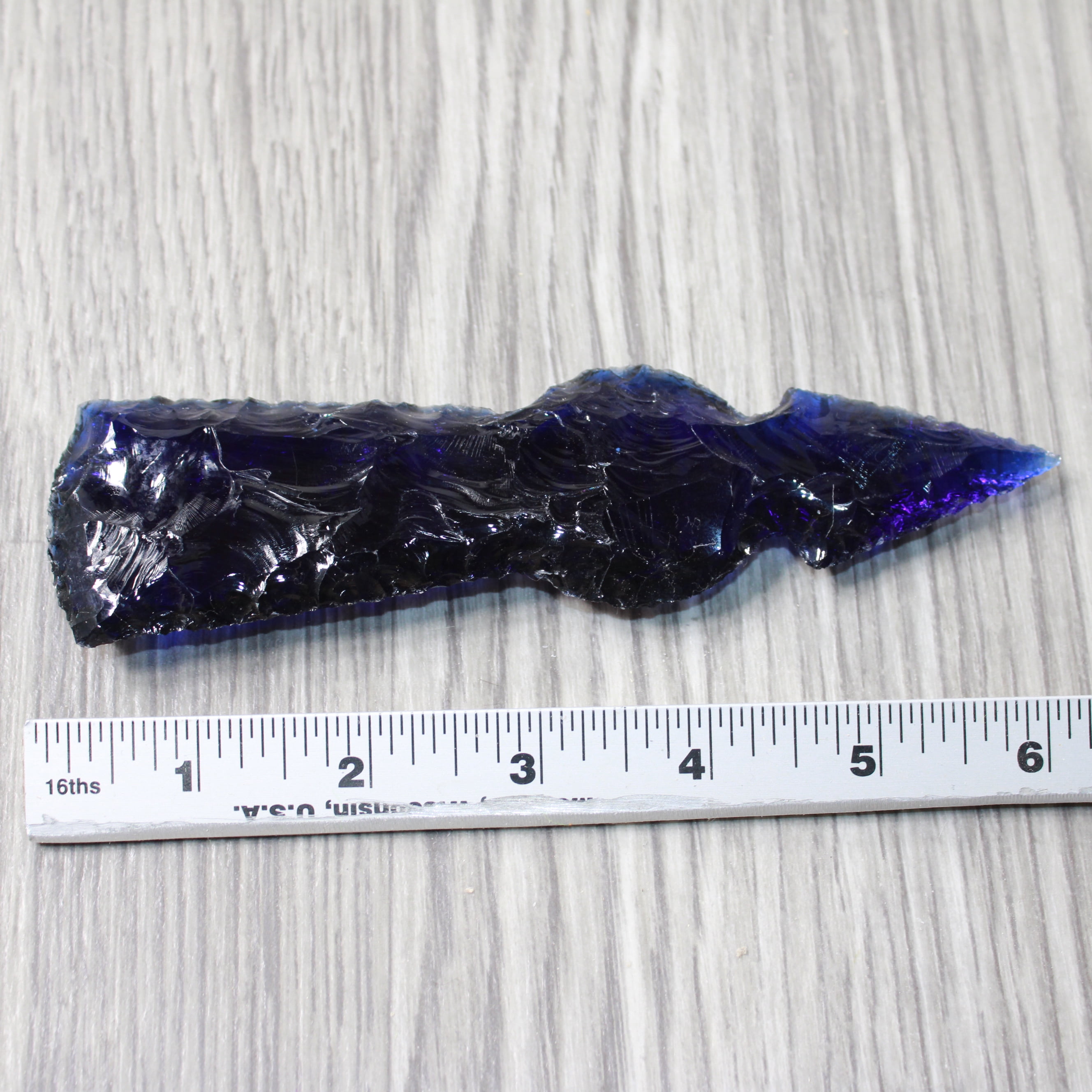 1 Glass Ornamental Tomahawk Head #1454        Ax Axe Hatchet