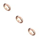 thumbnail image 4 of Anillo de Aleación Minnieouse para Mujeres y Hombres Oro Rosa Estilo Moderno Tamaño 10, 4 of 6
