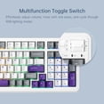 thumbnail image 4 of Teclado mecánico Machenike KG98 RGB intercambiable en caliente, 4 of 7