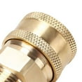 thumbnail image 4 of Pressure Washer Coupling Quick Release Adapter 3/8in Male To M22 Male Fitting, 4 of 10