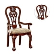 thumbnail image 4 of Damask print fabric - Traditional style - Dining room setting / Add elegance with a 2 - chair set, 4 of 5
