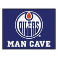 thumbnail image 1 of NHL Edmonton Oilers Man Cave Rug, 1 of 5