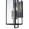 thumbnail image 4 of Elegant Lighting Jairo 8 Inch Outdoor Wall Sconce In Black, 4 of 8