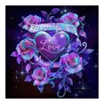 thumbnail image 1 of Pintura de diamante 1 5D DIY Full Square Drill Kit Rose Home Decoration Art Craft Hugtrwg Para estrenar, 1 of 9