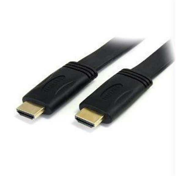 Startech   15 Ft Flat High Speed Hdmi Cable With Ethernet - Hdmi - M-M