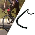 thumbnail image 1 of Colaxi Road Bike Handlebar Drop Bar Handlebar Lightweight Accessory Curved Aluminum Cycling Bar Curved Bike Handlebars Professional Black, 1 of 8