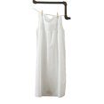 thumbnail image 1 of StylesILove Women Embroidered Lace Trim 100% Pure Cotton Sleeveless Nightgown White Night Dress Sleepwear (X-Large), 1 of 2