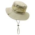 thumbnail image 4 of Fishing Hat Foldable Decorative Cotton Young Teens Wide Brim Safari Hiking Cap for Hiking, 4 of 7