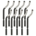 thumbnail image 1 of HIAKDOFT 10Pcs Professional Rotary Deburring Cutters M2 Hss for Metal Resin Plastic 4.6X1.1X0.32In, 1 of 3