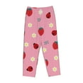 thumbnail image 4 of Fotbe Strawberry and Ladybugs Women's Pajama Pants,Sleepwear Pants,Pj Bottoms Drawstring And Pockets-Small, 4 of 9