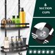 thumbnail image 4 of Shower Rack-Hanging Type-Two Layers Removable 740350120mm-1 Pack (Black), 4 of 4