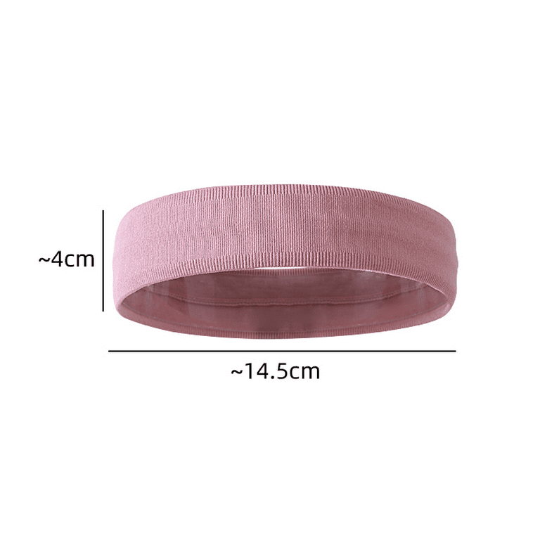 5 pcs, Workout Headbands for Women Men Non Slip Headband Sport Headbands  Sweatbands Elastic Sport Hair Bands for Yoga Running Sports Travel Indoor  Fitness Gym 