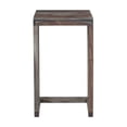 thumbnail image 5 of Pemberly Row Contemporary Solid Sheesham Wood C Table in Gray (Set of 2), 5 of 8