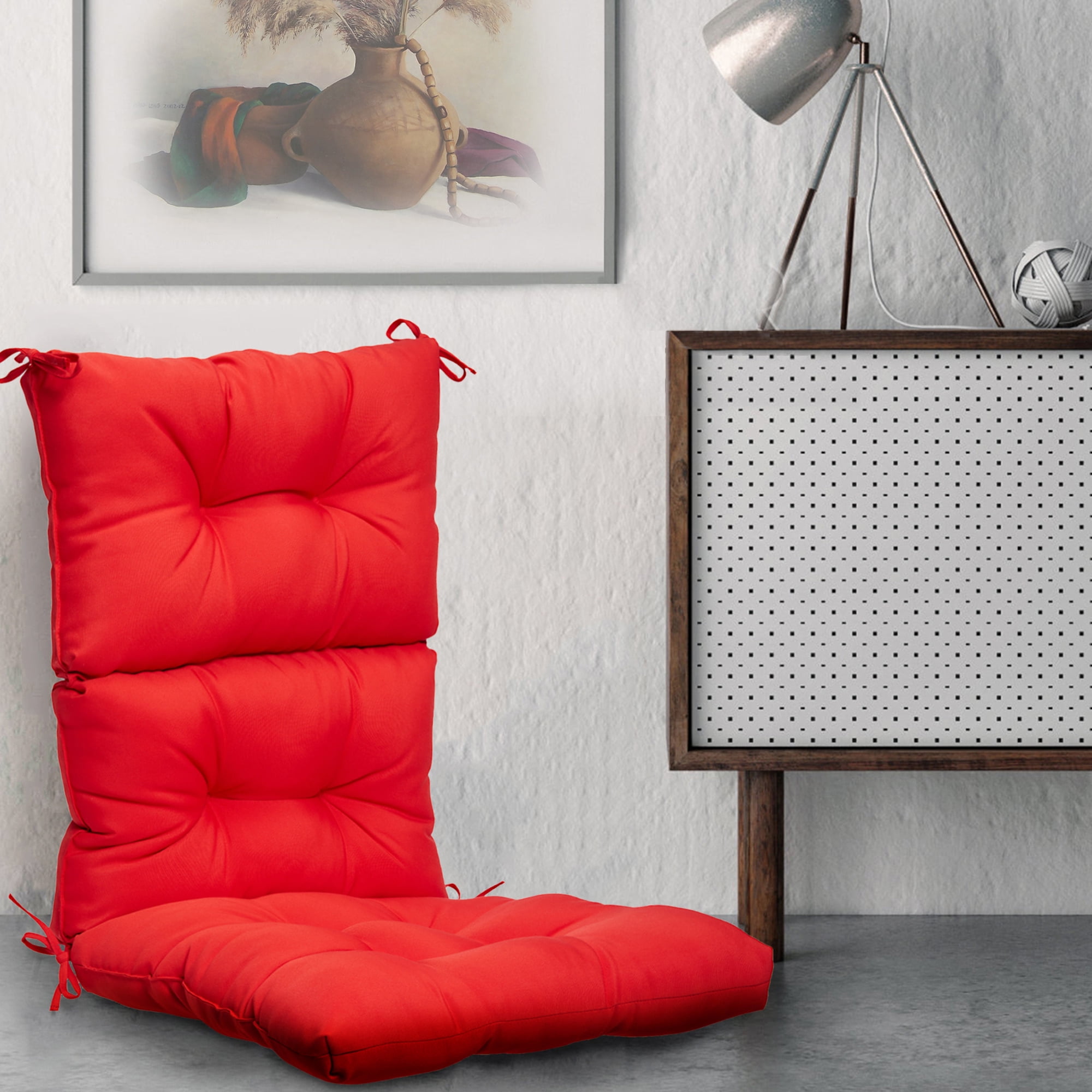 Multifunction Outdoor/Indoor Solid Stripe Pattern High Back Chair