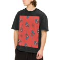 thumbnail image 1 of Spider-Man Vintage Washed Drop Shoulder Short Sleeve T-Shirt - Iron On, 1 of 7