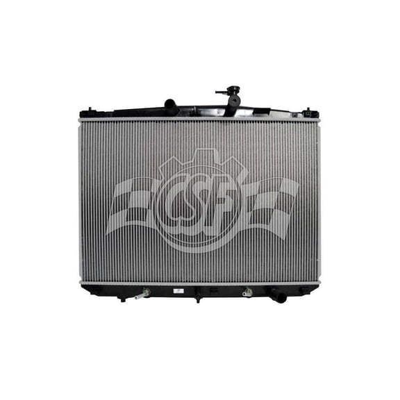 CSF 3827 1 Row Plastic Tank Aluminum Core Radiator