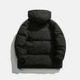 thumbnail image 4 of Vedolay Parka Jackets Coat for Men Slim Coat Trench Jacket Long Parka Overcoat Outwear Black,2XL, 4 of 4