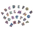 thumbnail image 4 of Shisuyan 26pcs Colorful Alphabet Iron On Patches for Clothes Embroidered Letter Patches for Jeans Repair DIY Sewing Appliques Heat Transfer Letters Accessories, 4 of 8
