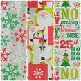 thumbnail image 4 of JAM Paper Christmas Wrapping Paper, Multi-Color, (3 Rolls) 25 Sq ft., 4 of 8