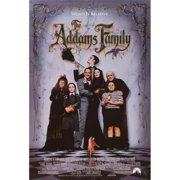 Pop Culture Graphics The Addams Family Movie Poster Print, 27 x 40