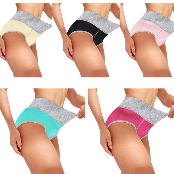 Eashery Panties for Women Pack Women's 361掳 Stretch Underwear Multicolor 4X-Large