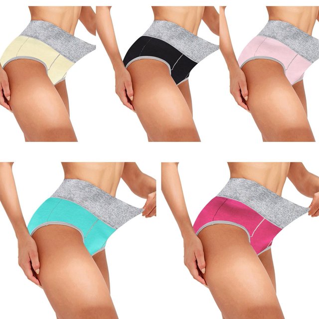 Sous-vêtements Femmes Culottes Culottes sous-Vêtements Bikini Couleur Patchwork Uni Culottes sous-Vêtements XXXXXL