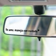 thumbnail image 5 of Waterproof Vinyl Rearview Mirror Sticker for Cars: Express Love and Promote Safe Driving, 5 of 7