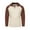 Beige, variant on Mens Hoodies Raglan Sleeve Colorblock Button Collar Hooded Sweatshirt Men's Sports Large,Size Casual Pullover Sweatshirt,Size M-3XL