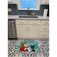 thumbnail image 3 of Carolines Treasures BB1860RUG Snowman with Min Pin Machine Washable Memory Foam Mat, 3 of 4