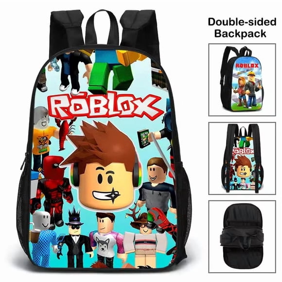 Cartoon Backpack Elementary Primary Middle College,Cute Gaming Schoolbag 22 Inch Large Capacity Gamer Bookbag for Travel Work Hiking