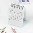 Slmotuae 2024 Style Mini Desk Calendar Portable Calendar for Daily