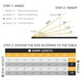 thumbnail image 3 of Portable Portable Wheelchair Ramp for Home, Threshold Handicap Ramp 5', 3 of 9