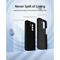 thumbnail image 3 of 3 in 1 for Samsung Galaxy S23 Case, with 2 Pack Screen Protector, with Full Camera Cover Protection，Liquid Silicone Slim Shockproof Protective Phone Case for Samsung S23 5G 6.1 (Black)…, 3 of 12
