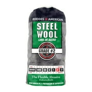 Homax Rhodes American Steel Wool Medium Coarse, Grade 2, 12 Pads