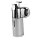 thumbnail image 2 of Dispensador de jabón manual de montaje en pared Dispensador de jabón con bomba manual de acero inoxidable para inodoro de baño de hotel, 2 of 5