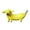 A, variant on Moonsky Banana Dog Statue, Funny Resin Garden Sculpture, Indoor Outdoor Decor Gift S