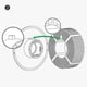 thumbnail image 3 of For Bambu Lab 3D Printer High Temperature Material Rack Reusable Spool for ABS ASA PA6-GF ABS-GF Fil, 3 of 5