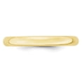 thumbnail image 2 of Auriga 10k Yellow Gold 3mm Lightweight Comfort Fit Wedding Band for Women Size- 12, 2 of 5