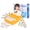 D-Yellow, variant on DEGIDEGI 2-in-1 Learning Toys Matching Letter Spelling Game, for Kids 3-8 Ages,, Educational ABC Flash Cards Toy, Light Blue